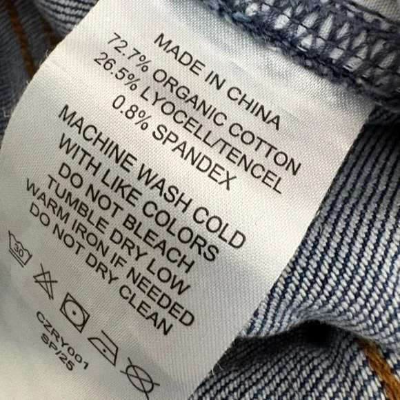 Quince Bella Stretch Relaxed Straight Jeans in Size 25 - Picture 5 of 5